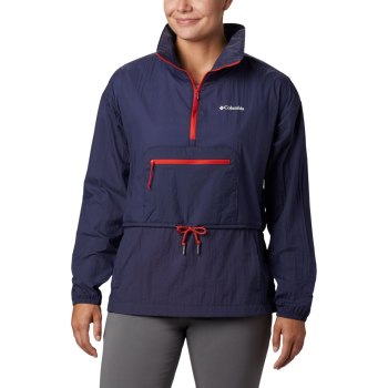 Dámské Bundy Columbia Berg Lake Anorak Tmavě Blankyt NTAEBX184